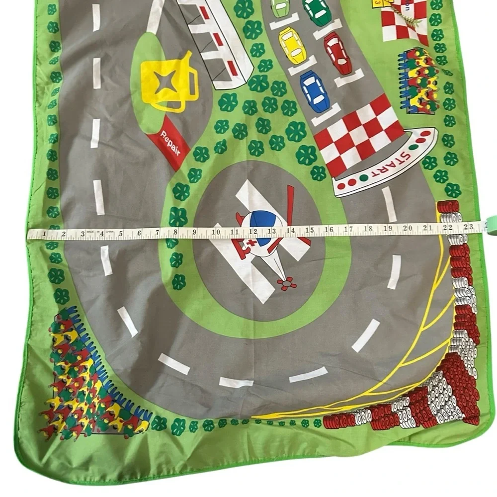 Kids Race Track Play Mat/Sheet